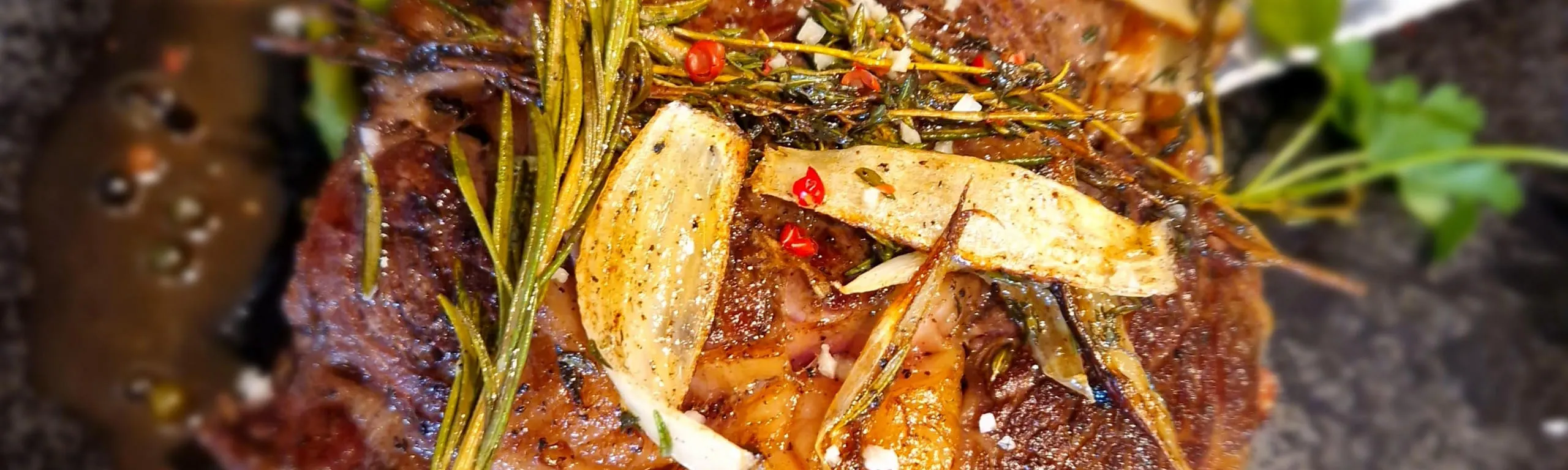 Steak in Pfanne